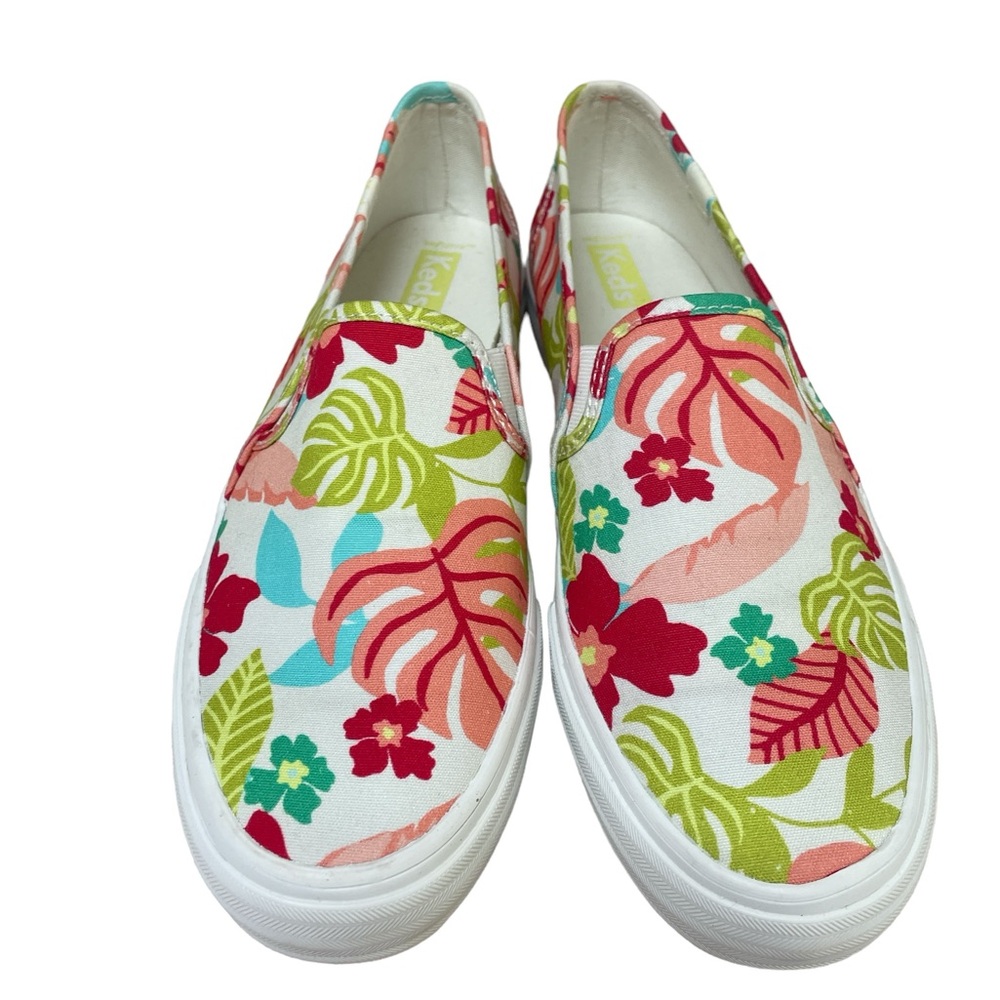 Keds Double Decker Tropical Print- Never Worn - Size 8.5- beautiful!